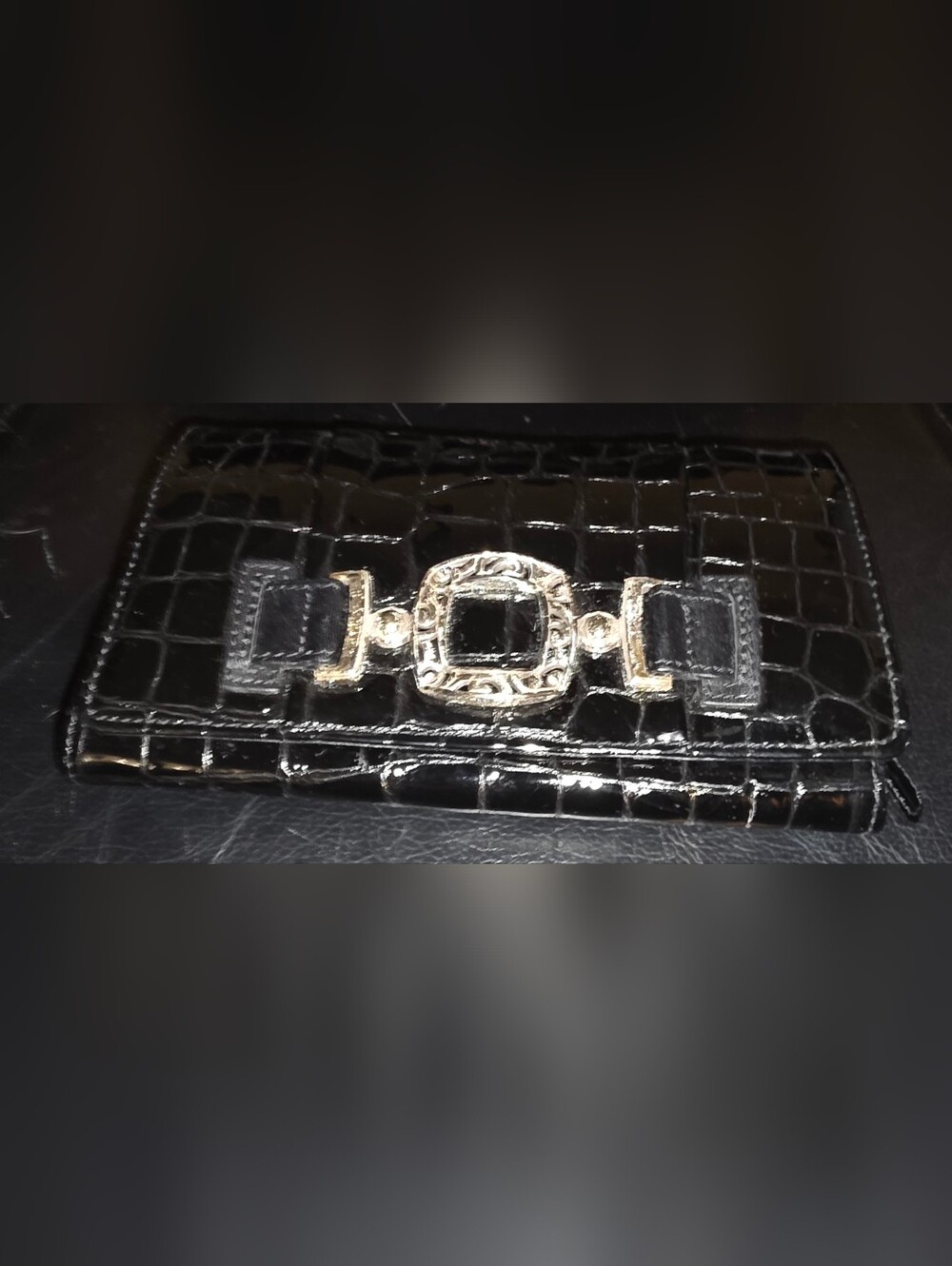 Brighton Black & Red Wallet NWOT